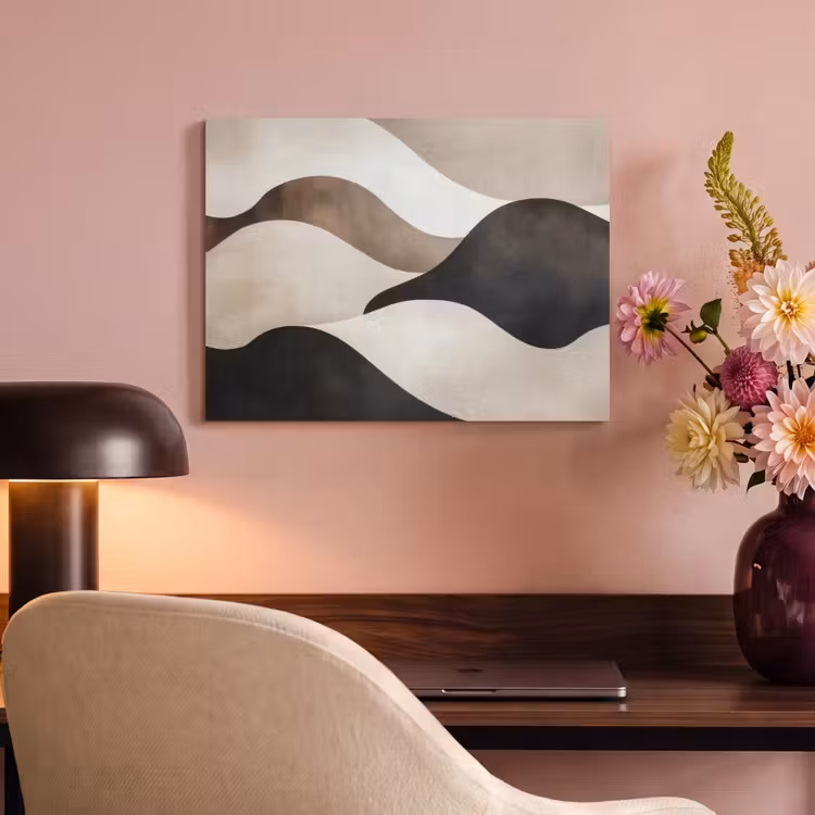 Acoustic Felt - Waves - Abstract - Beige — 4