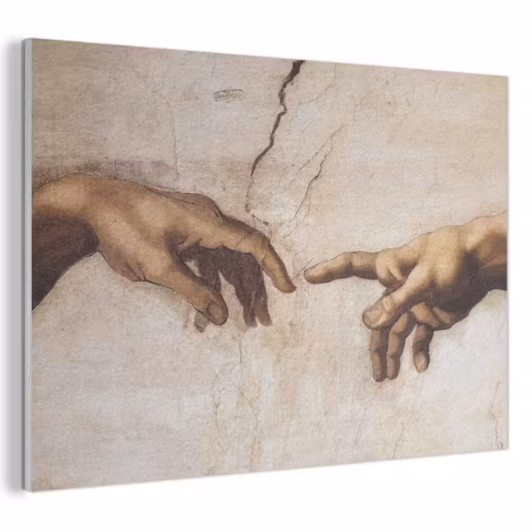 Acoustic Felt - Adam - Michelangelo - Painting - Creation of Adam — 1