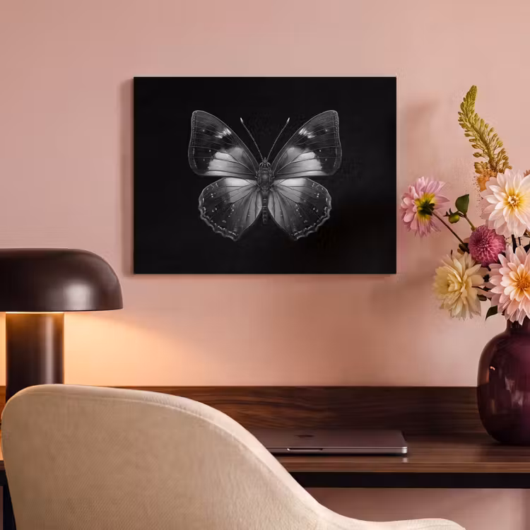 Acoustic Felt - Butterfly - Gray - Mysterious — 4
