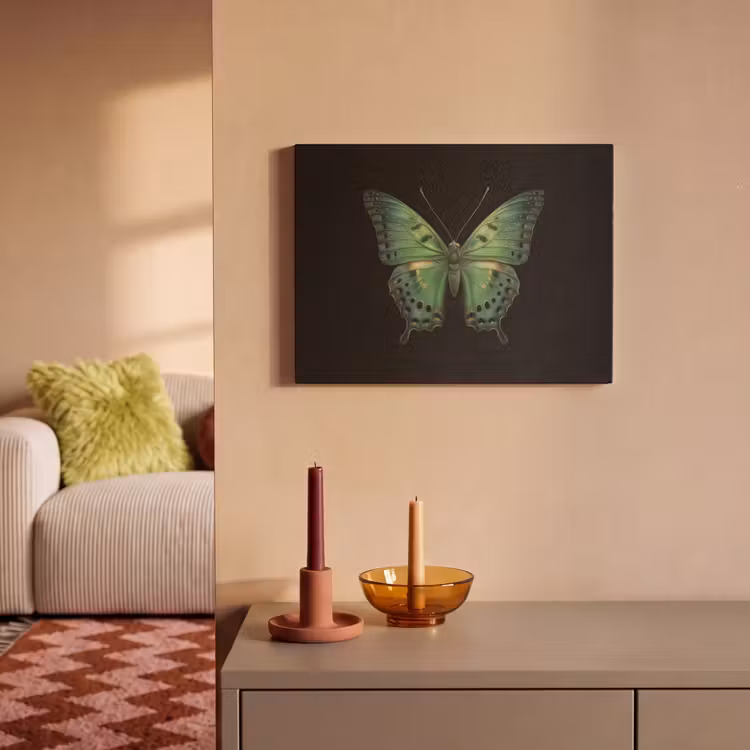 Acoustic Felt - Butterfly - Green - Depth — 2