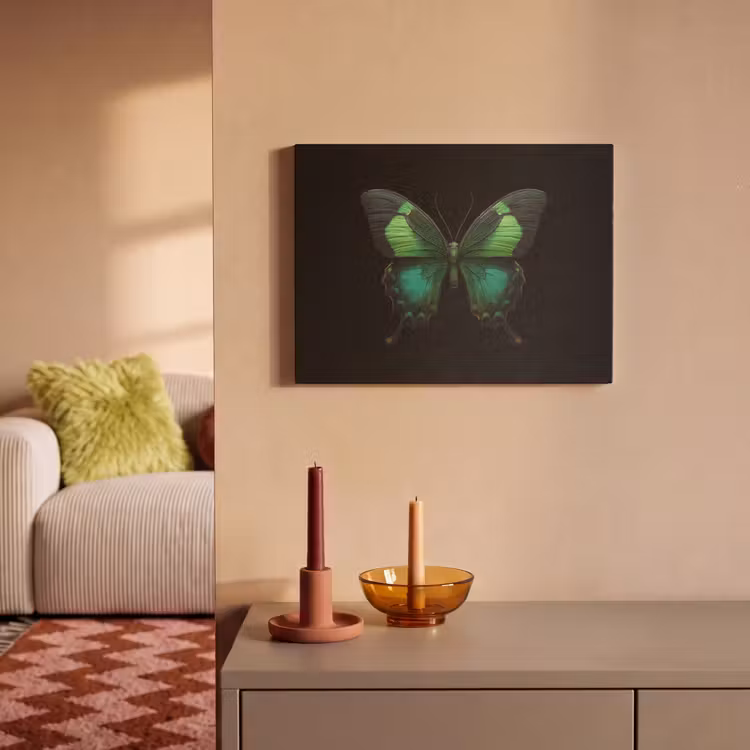 Acoustic Felt - Butterfly - Green - Striking — 2