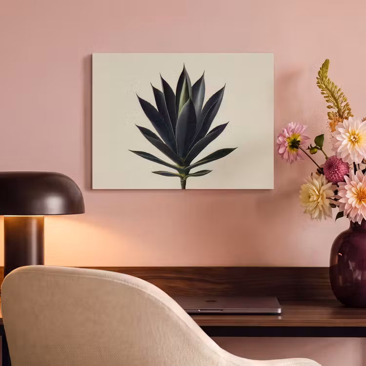 Acoustic Felt - Agave plant - Symmetrical - Green — 4