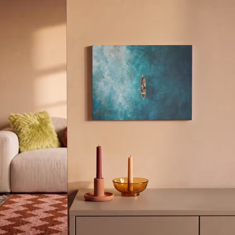 Acoustic Felt - Boat - Water - Blue — 2