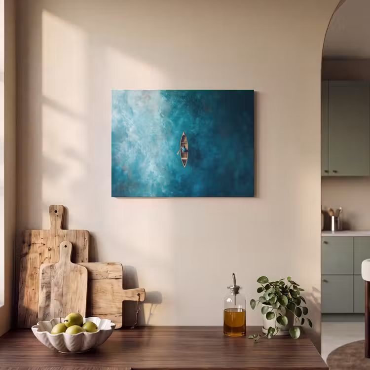 Acoustic Felt - Boat - Water - Blue — 3