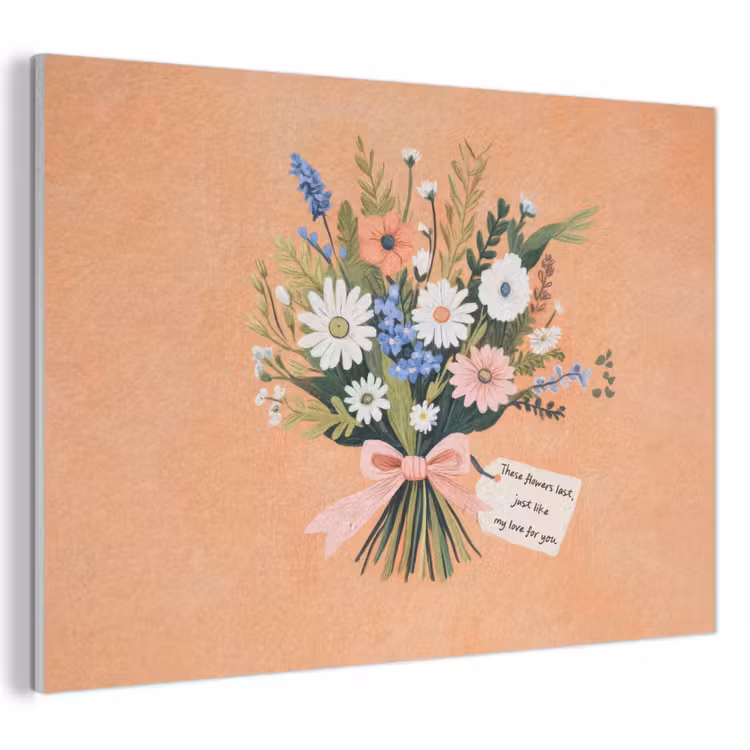 Acoustic Felt - Bouquet - Bow - Quote — 1
