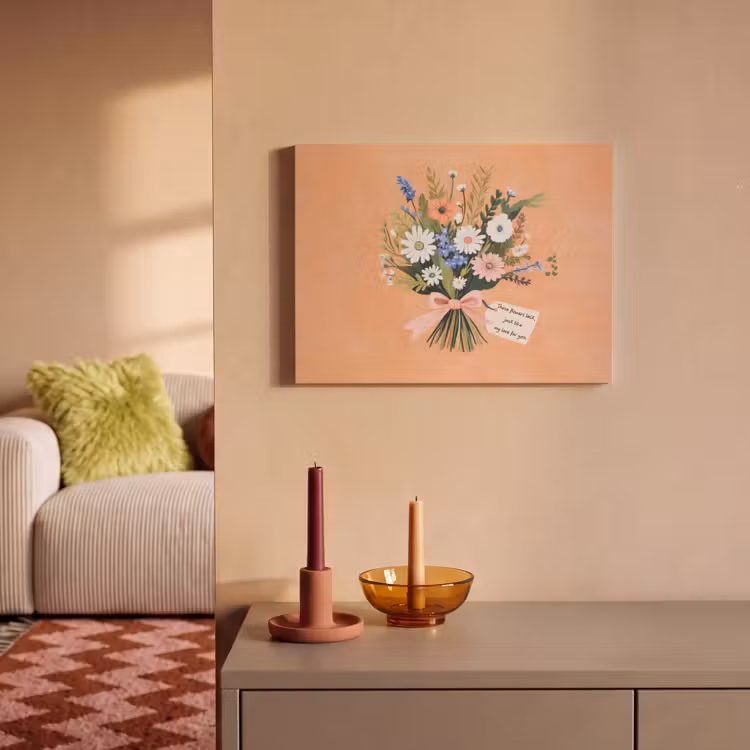 Acoustic Felt - Bouquet - Bow - Quote — 2