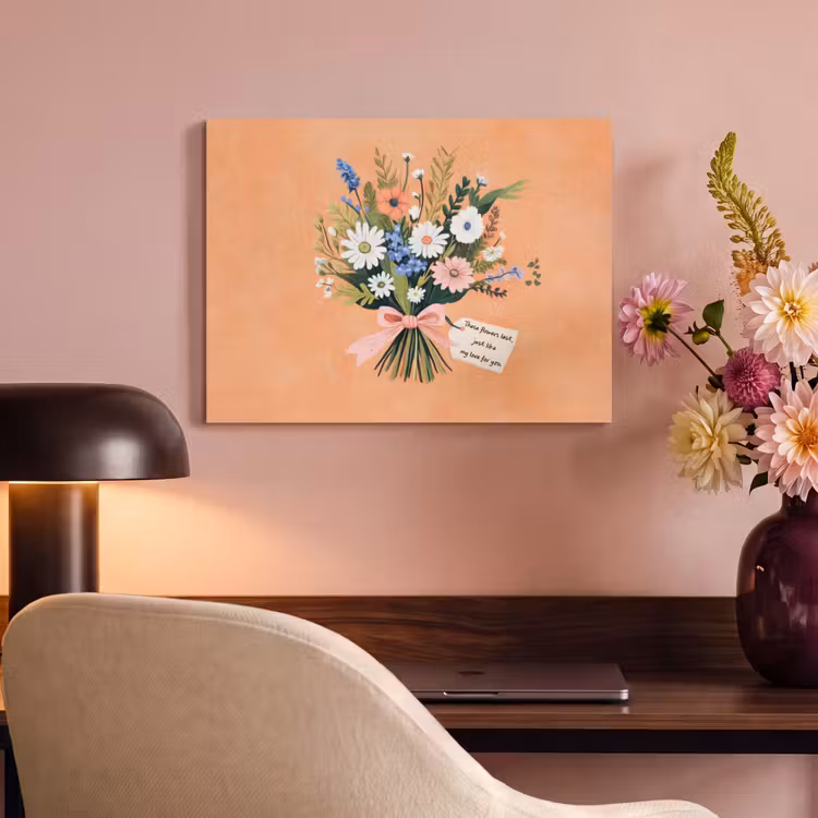 Acoustic Felt - Bouquet - Bow - Quote — 4
