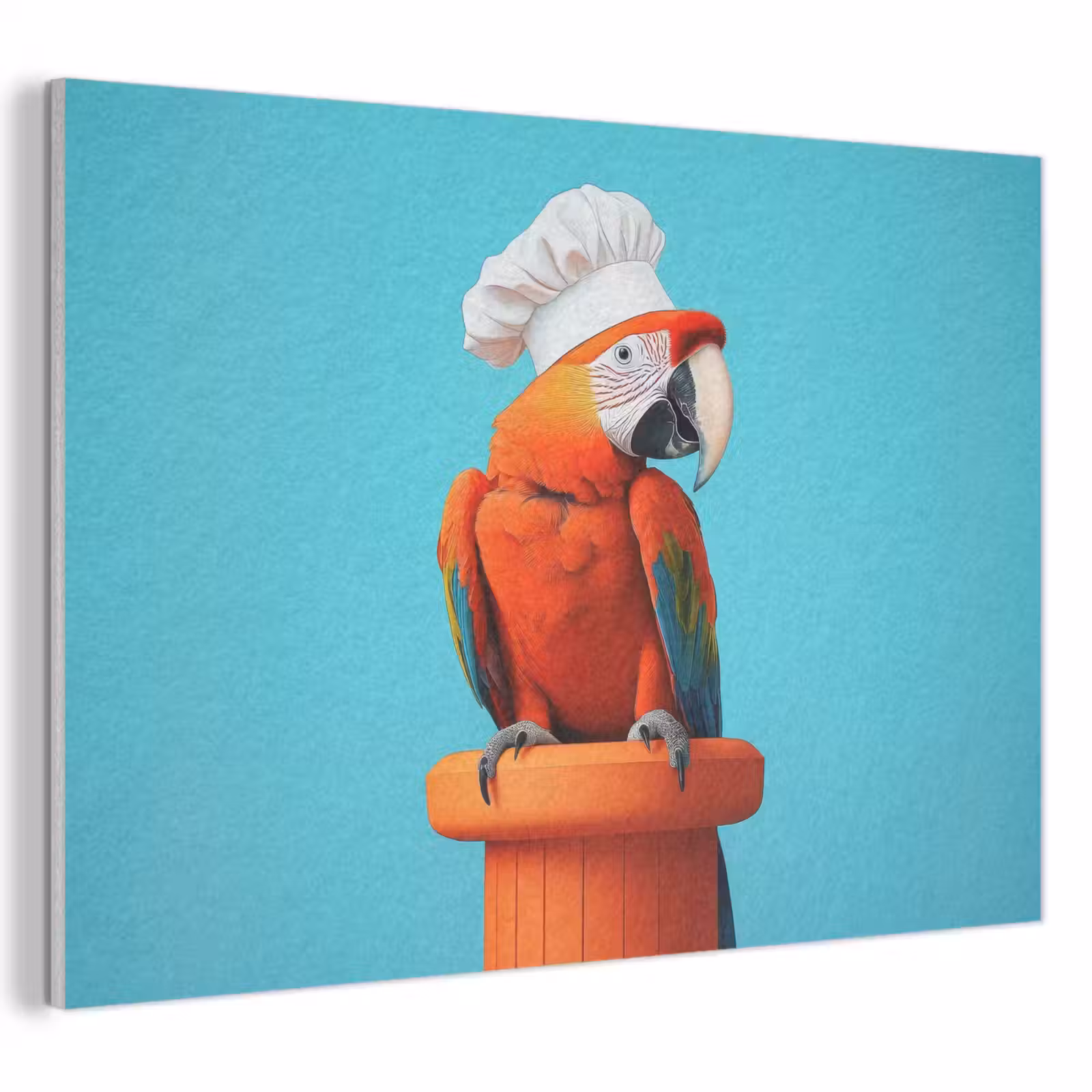 Acoustic Felt - Ara - Chef's hat - Pedestal - Funny — 1
