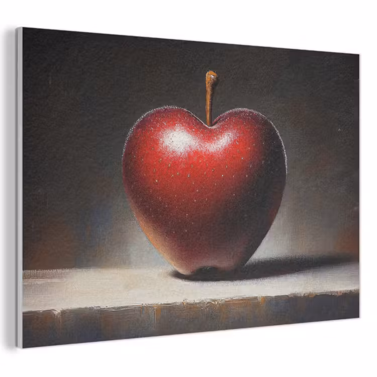 Acoustic Felt - Apple - Heart - Red — 1