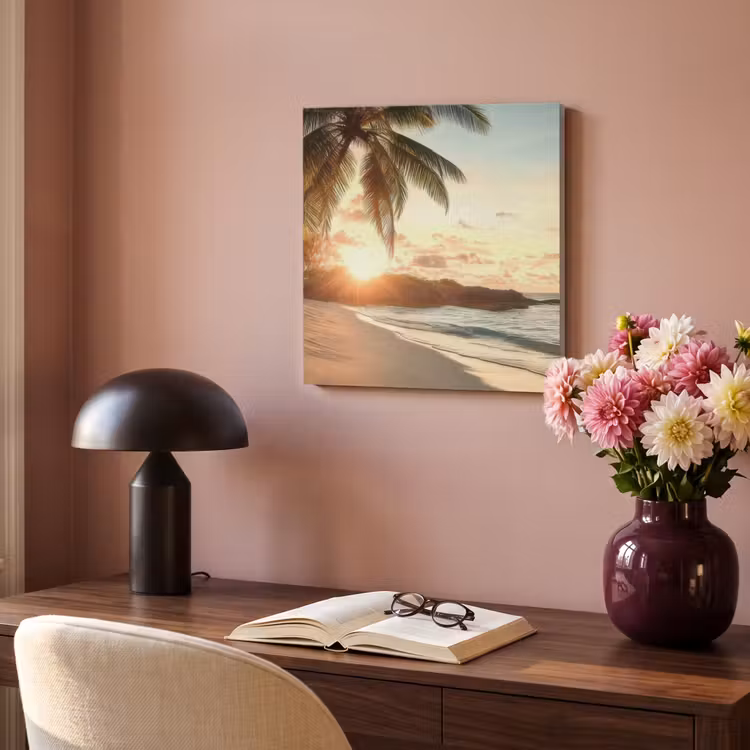 Acoustic Felt - Beach - Palm trees - Ocean - Sunset — 4