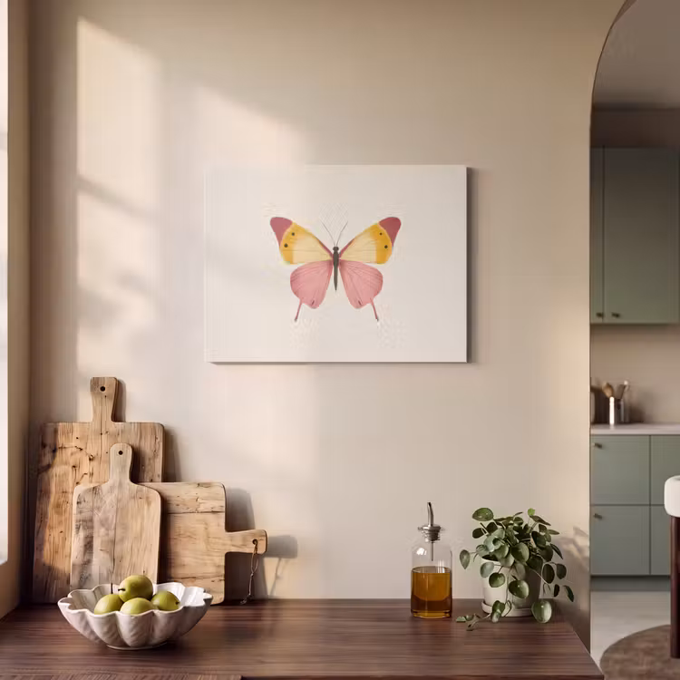 Acoustic Felt - Butterfly - Illustration - Pink — 3