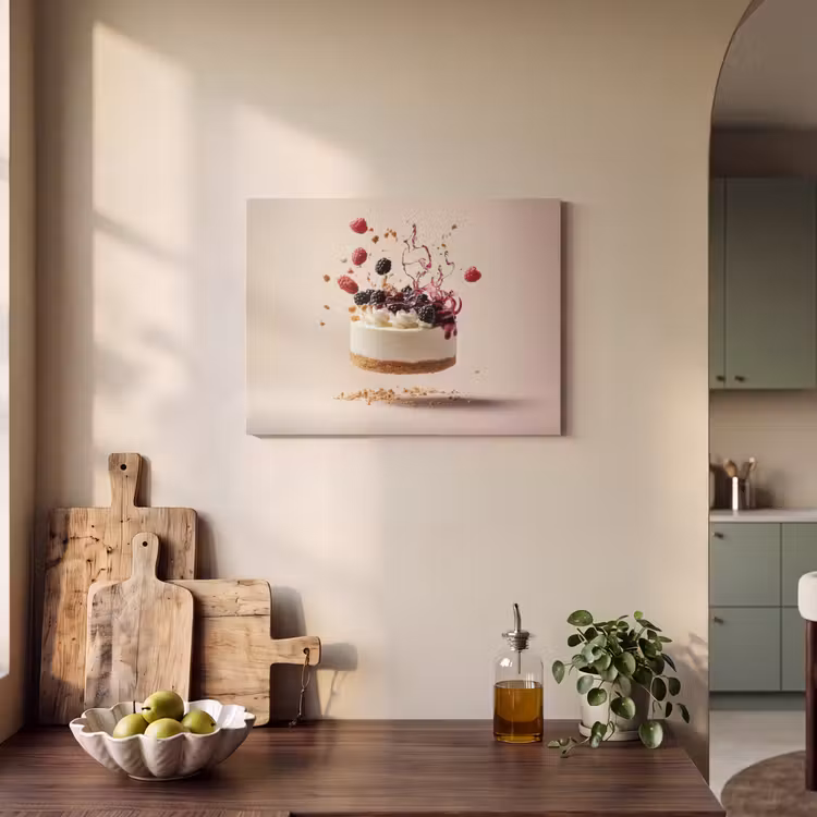 Acoustic Felt - Cheesecake - Food - Pink - Cake — 3