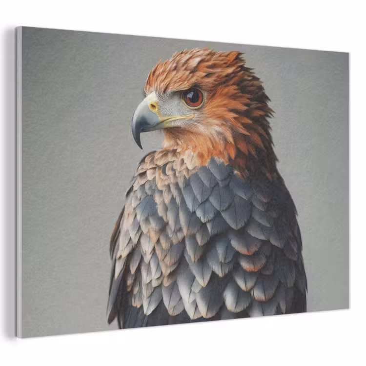 Acoustic Felt - Bird - Realistic - Feathers - Brown — 1