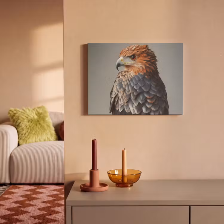 Acoustic Felt - Bird - Realistic - Feathers - Brown — 2