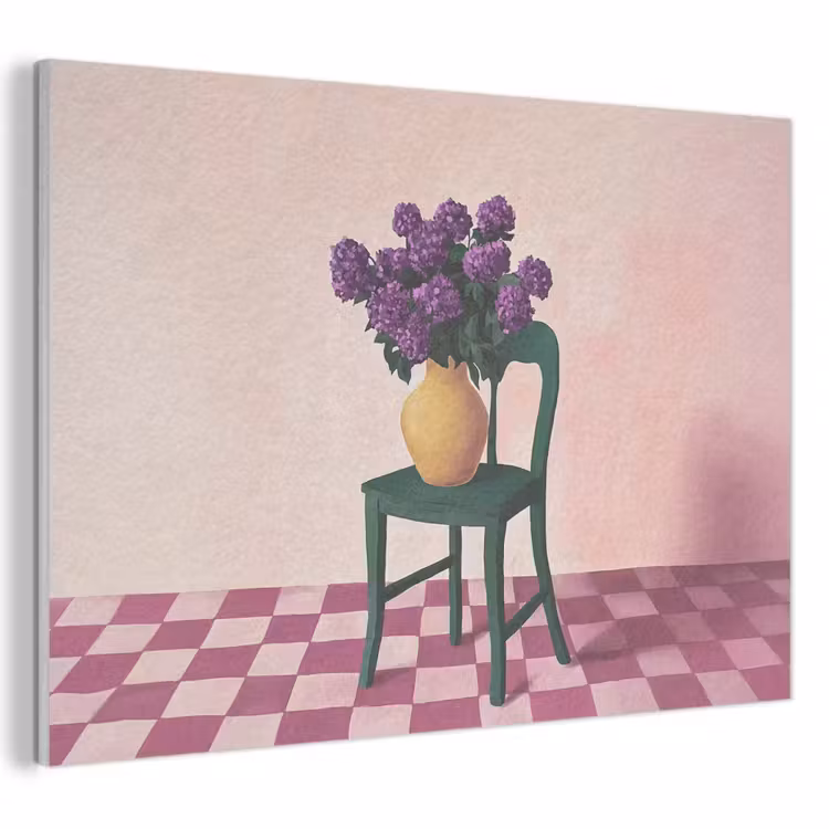 Acoustic Felt - Chair - Vase - Flowers - Blocked — 1