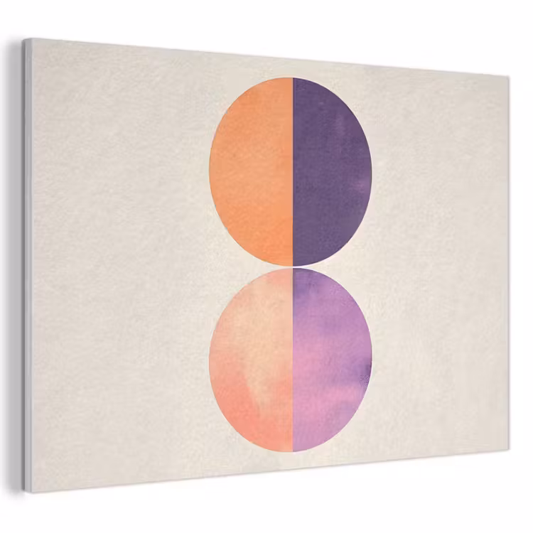Acoustic Felt - Abstract - Circles - Purple — 1