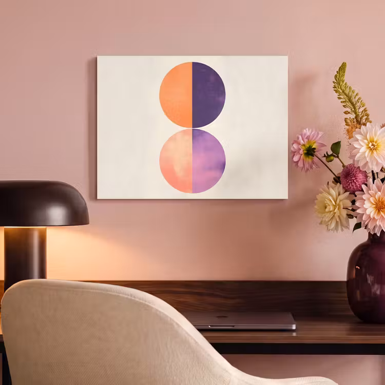 Acoustic Felt - Abstract - Circles - Purple — 4