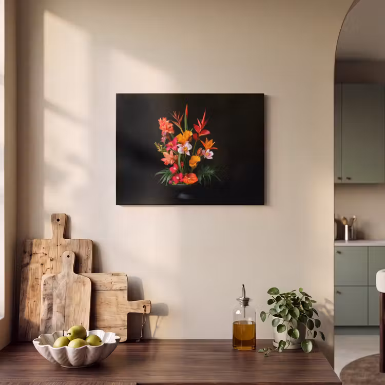 Acoustic Felt - Bouquet - Flowers - Exotic — 3