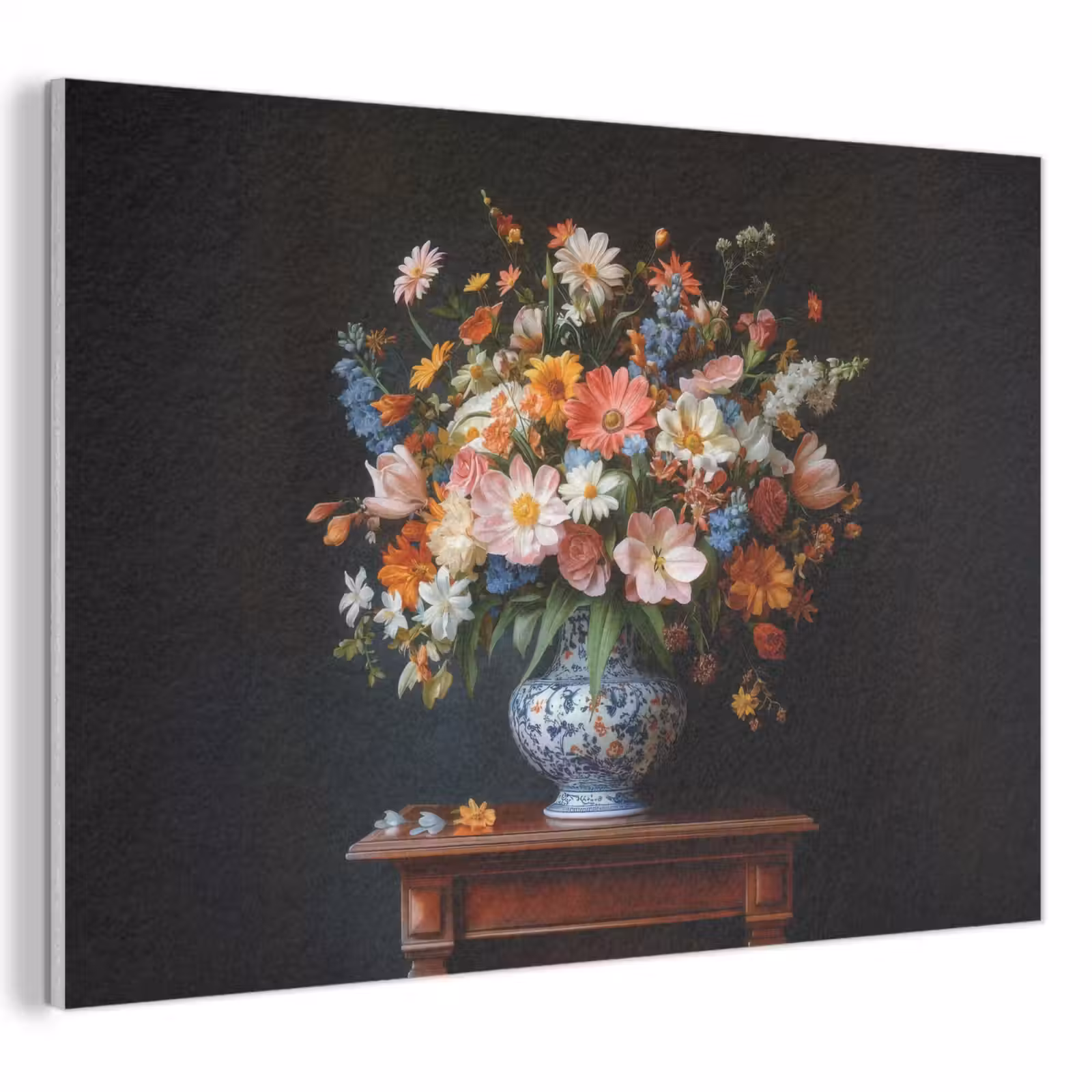 Acoustic Felt - Bouquet - Pink - Flowers - Vase — 1
