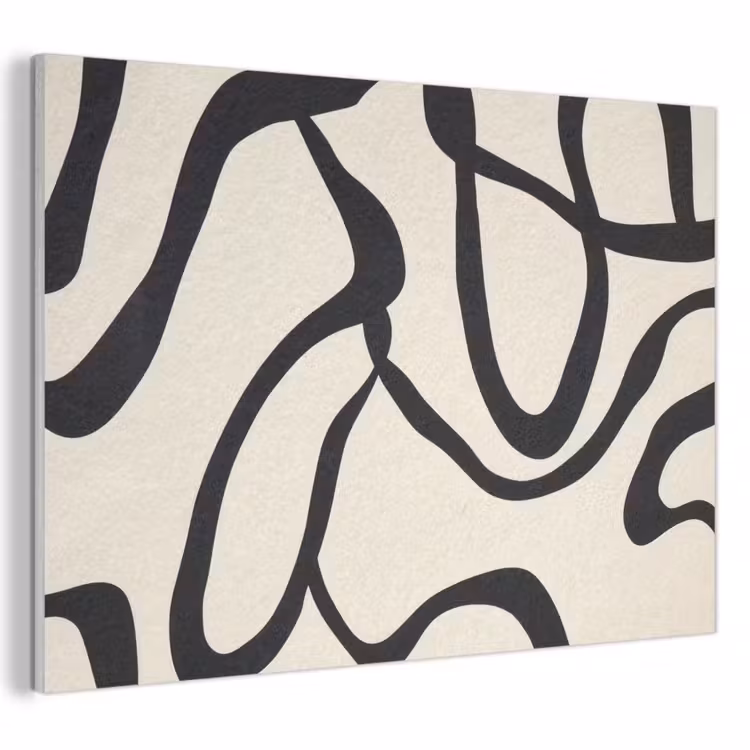 Acoustic Felt - Abstract - Lines - Modern - Beige — 1