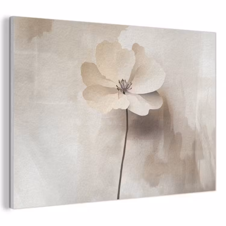 Acoustic Felt - Flower - Beige - Paint - Shadow — 1