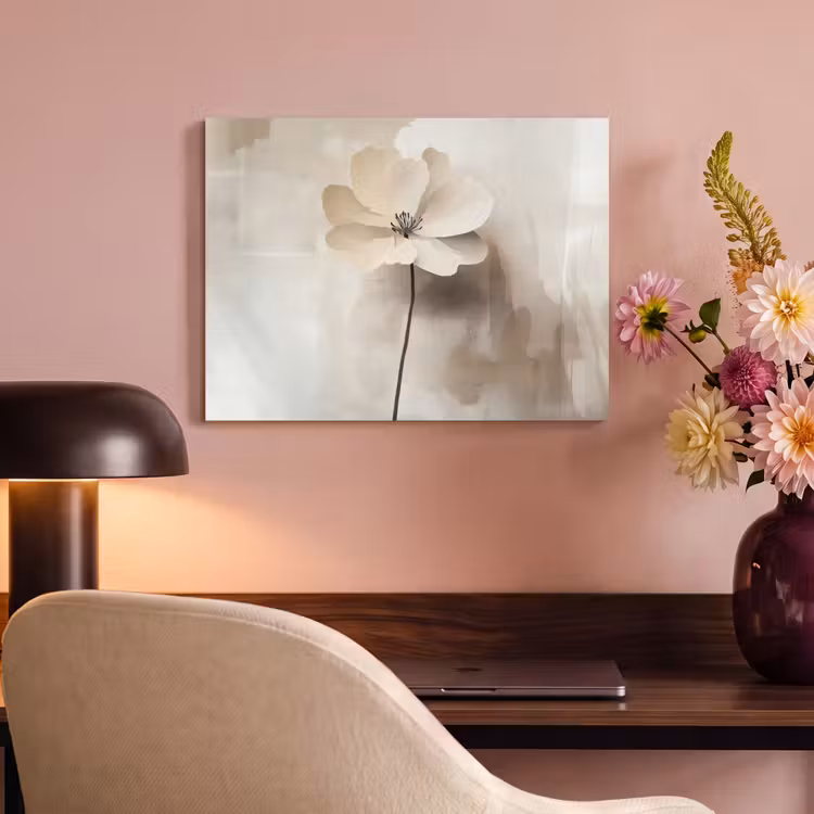 Acoustic Felt - Flower - Beige - Paint - Shadow — 4