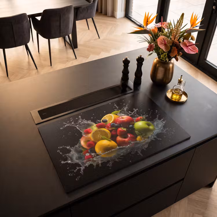 Induction Hob Cover - Fruit - Apple - Orange - Red fruit - Water — 2