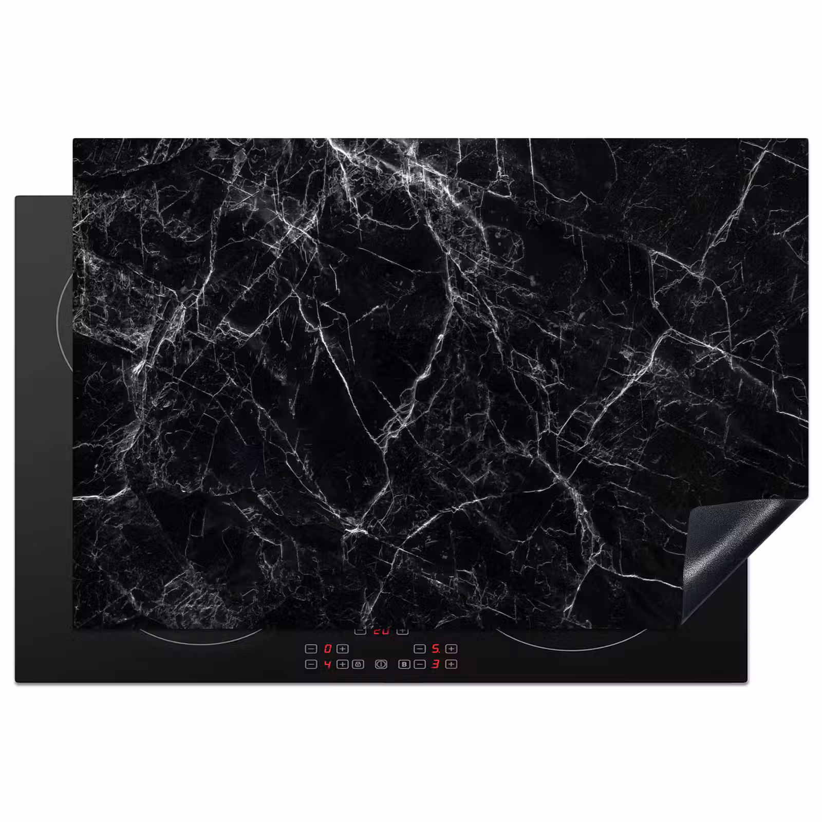 Induction Hob Cover - Lightning Bolt by Black Marble — 1