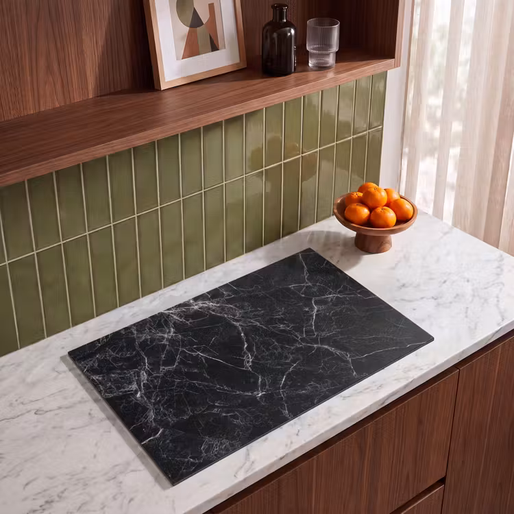 Induction Hob Cover - Lightning Bolt by Black Marble — 3