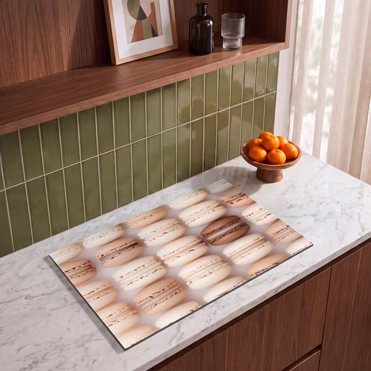 Induction Hob Cover - Macaroons - Beige - Brown — 3