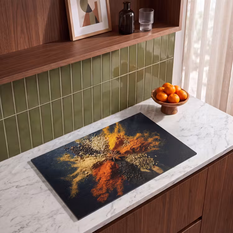 Induction Hob Cover - Spices - Explosion - Orange — 3