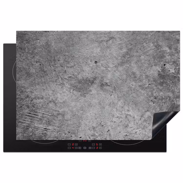 Induction Hob Cover - Concrete - Slate - Gray -Concrete texture — 1