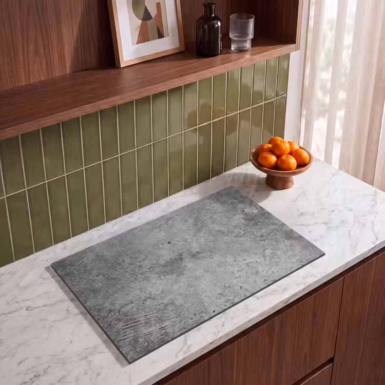 Induction Hob Cover - Concrete - Slate - Gray -Concrete texture — 3