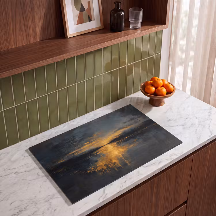 Induction Hob Cover - Golden Reflection on Water — 3