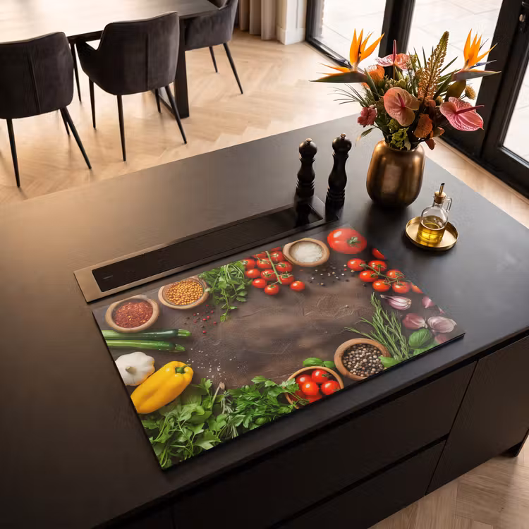 Induction Hob Cover - Garden of Freshness — 2