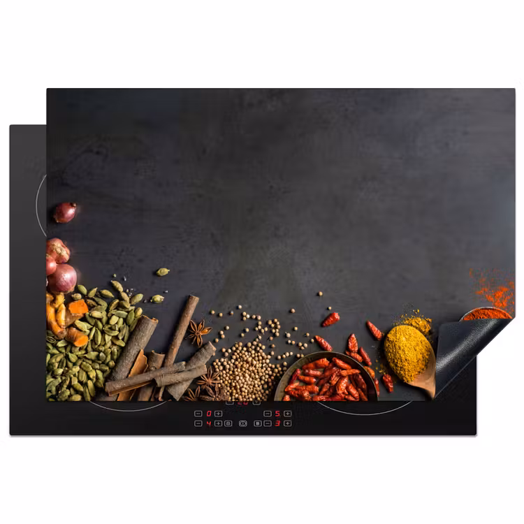 Induction Hob Cover - Still Life of Spices and Flavors — 1