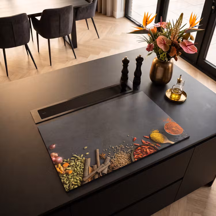 Induction Hob Cover - Still Life of Spices and Flavors — 2