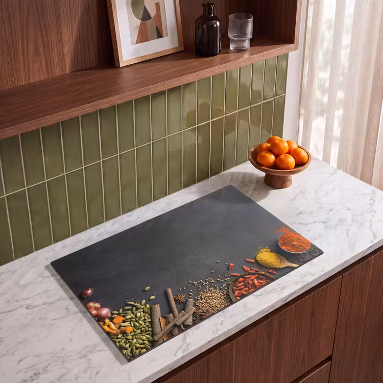 Induction Hob Cover - Still Life of Spices and Flavors — 3