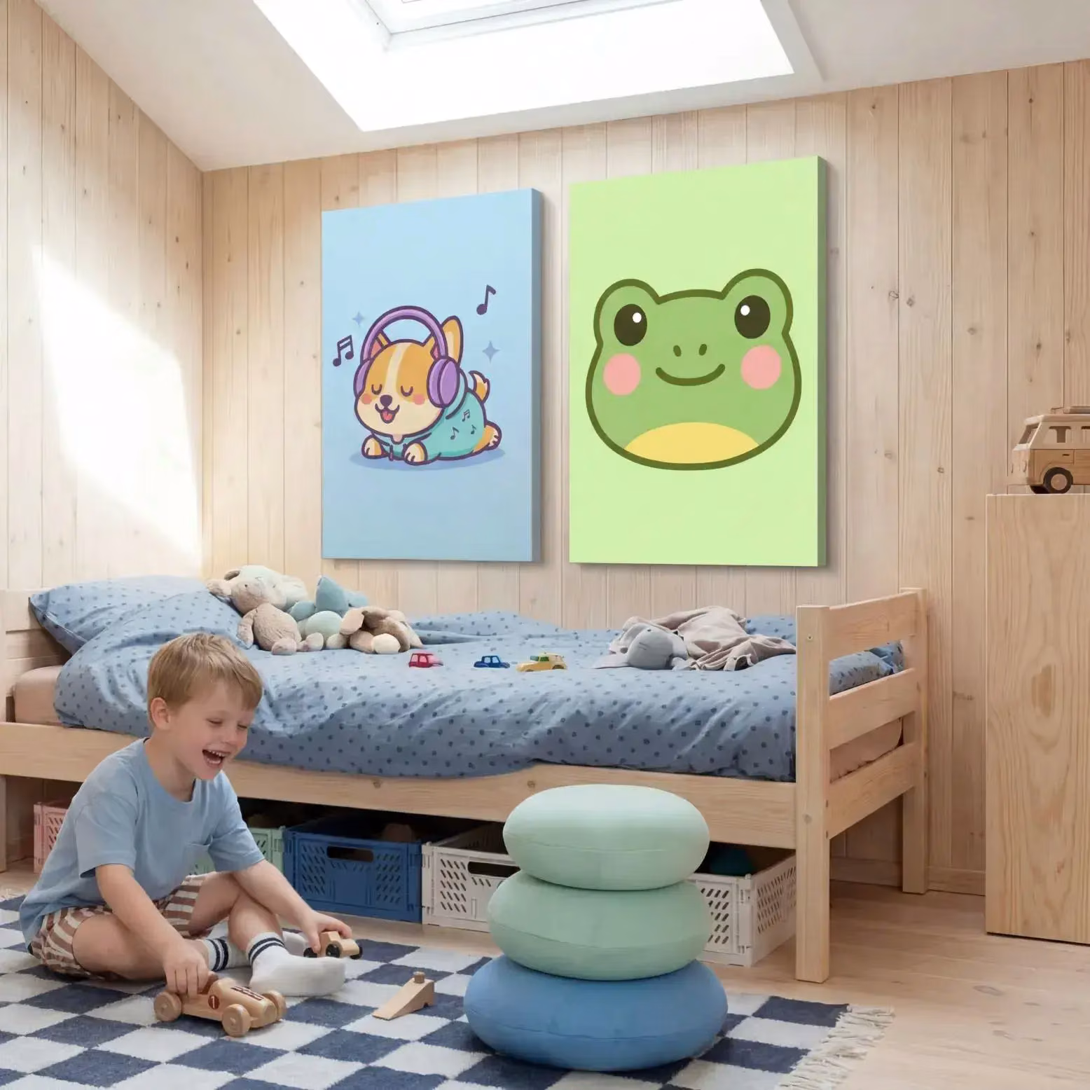 <h2>Wall decorations per room</h2>