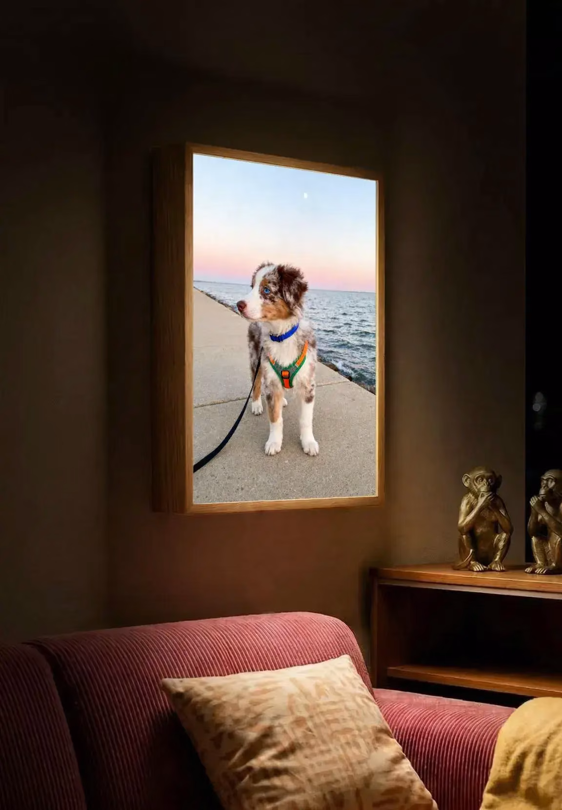 <h2>Your wall, your photo, your mood</h2>