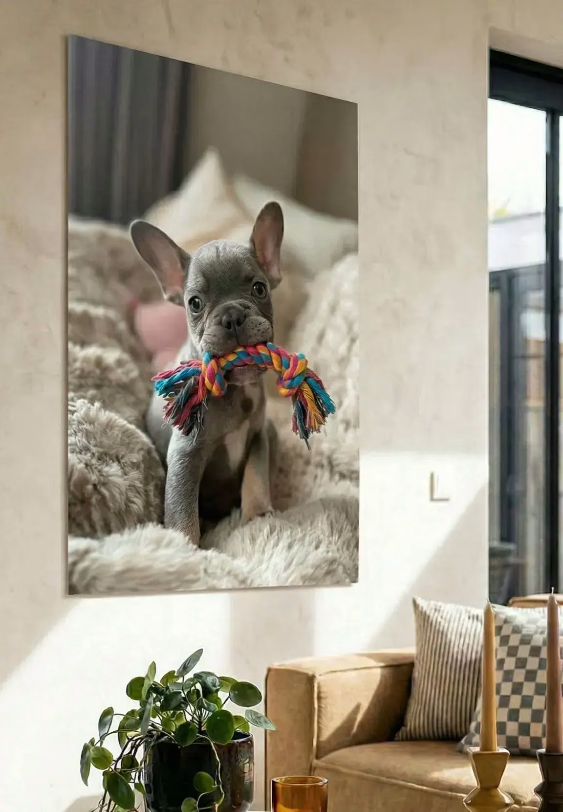 <h2>Your wall, your photo, your mood</h2>