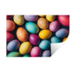 Kleurrijk - Paaseitjes - Spetters Muursticker klein -3d