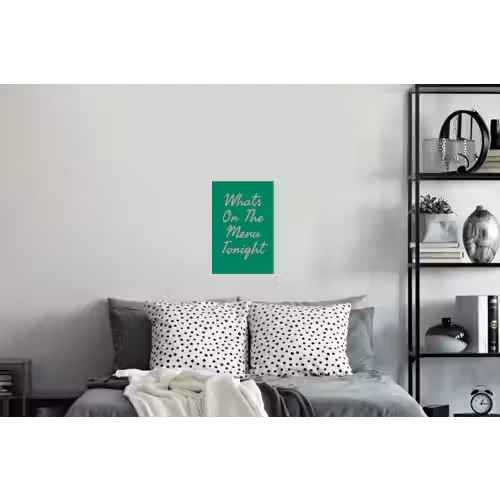 Menu - Quote - Roze Muursticker klein -slaapkamer
